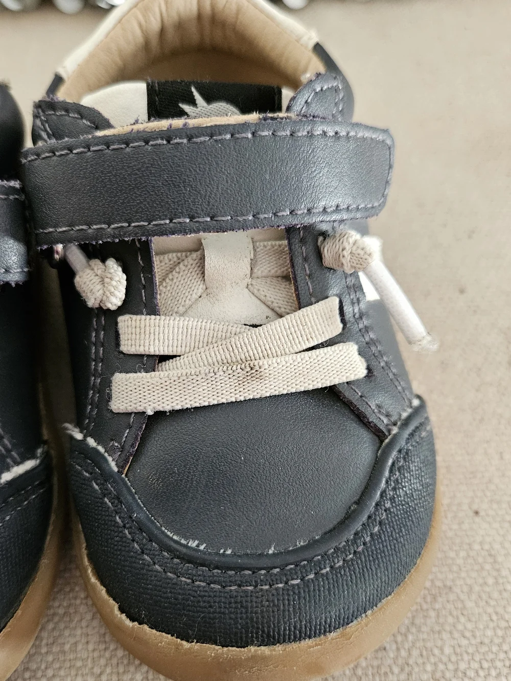 Old Soles Toddler First Walker Leather Shoes- Size 20 (US 4.5/5)